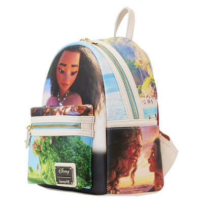 Loungefly Disney Moana Princess Scene Series Mini Backpack - Alternate Side View
