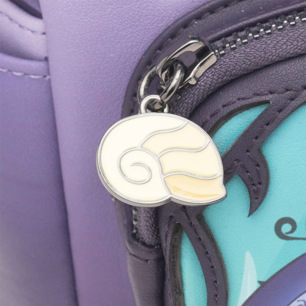 671803390935 - 707 Street Exclusive - Loungefly Disney Villains Scenes Ursula Mini Backpack - Zipper Pull