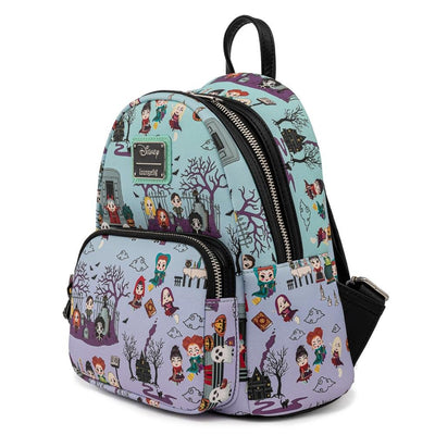 Disney Hocus Pocus Scene Allover Print Mini Backpack