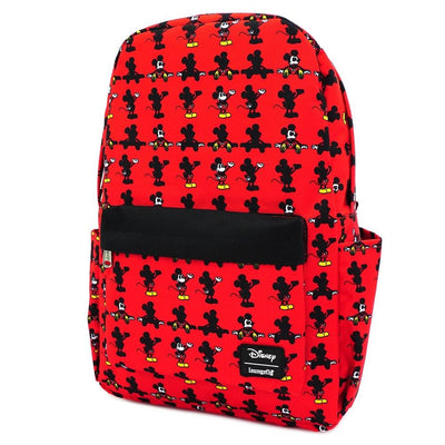 Loungefly x Disney Mickey Mouse Parts Allover-Print Nylon Backpack - SIDE