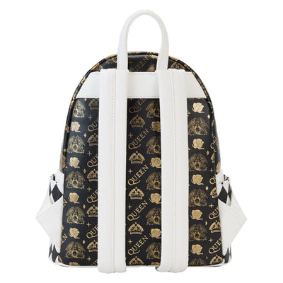 Loungefly Queen Logo Crest Mini Backpack - Back