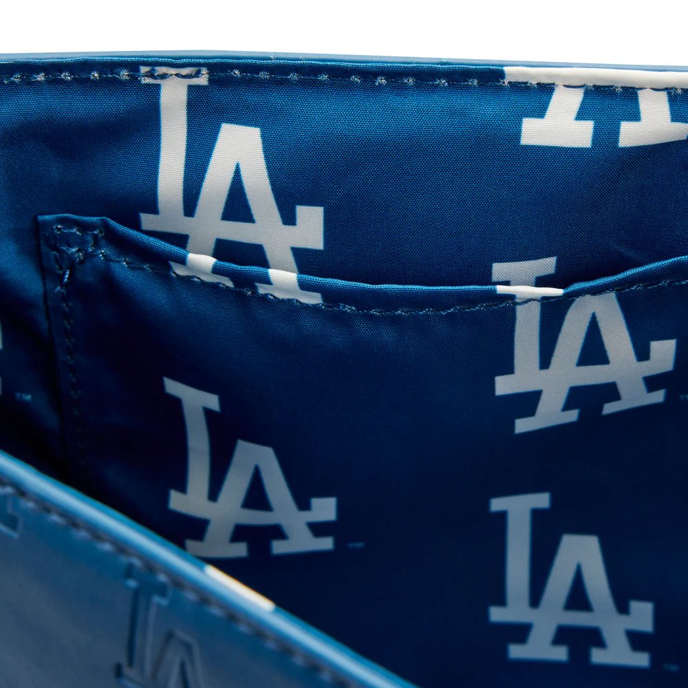 Loungefly MLB Los Angeles Dodgers Patches Crossbody - Interior Lining