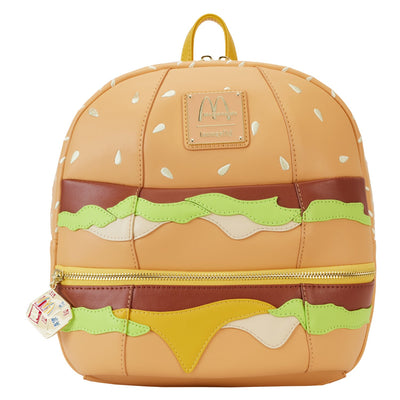 Loungefly McDonald's Big Mac Mini Backpack - Front