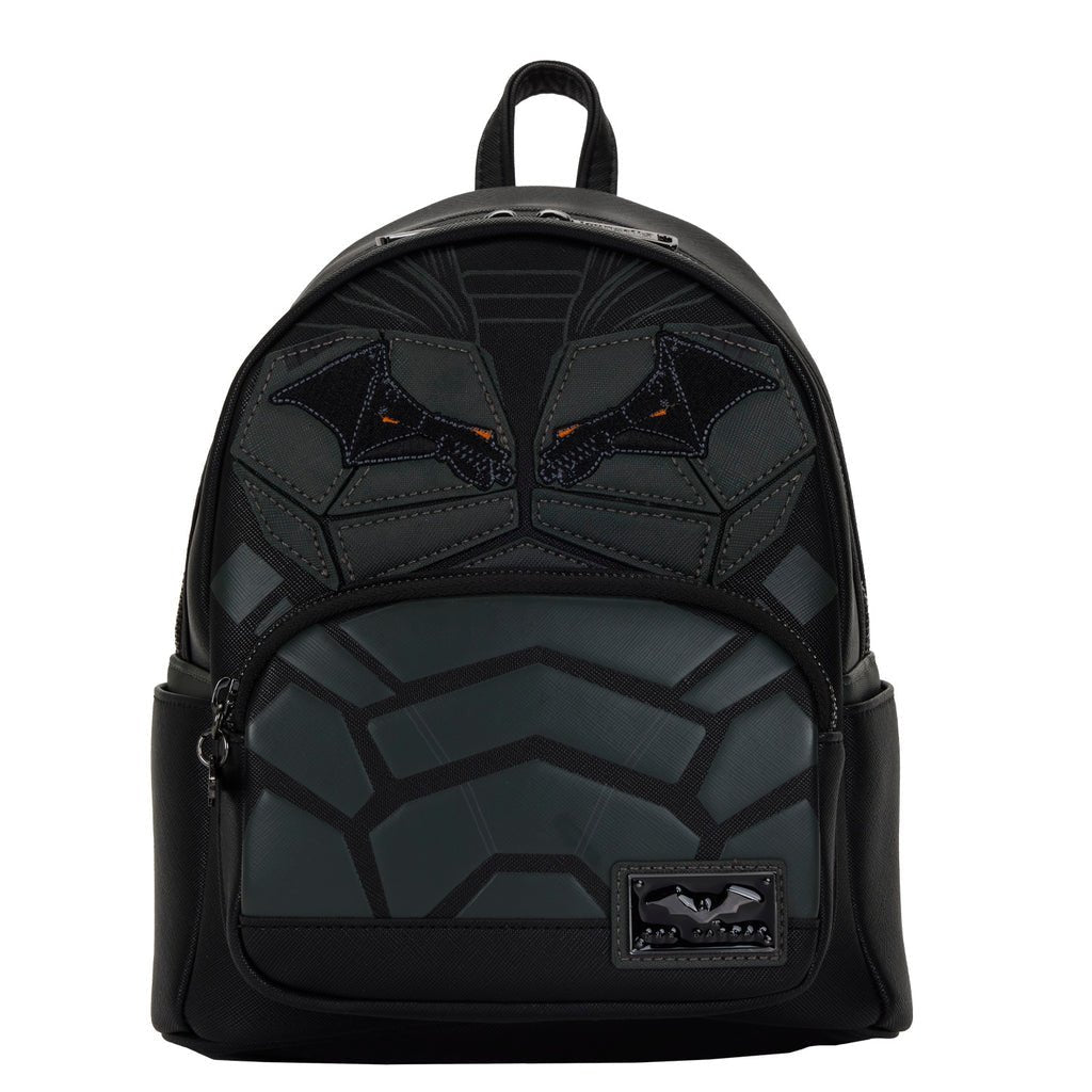 Loungefly DC Comics The Batman Cosplay Mini Backpack - Front