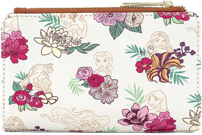 Disney Princess Floral Allover Print Wallet