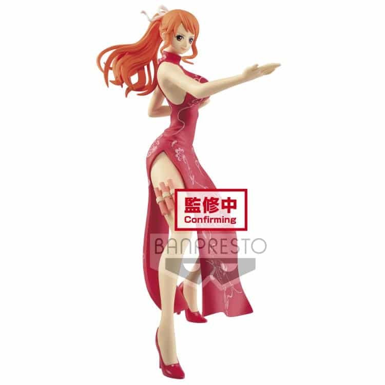 Banpresto ONE Piece Glitter＆GLAMOURS-NAMI KUNG FU Style-(ver.A), Multiple Colors (BP17322)