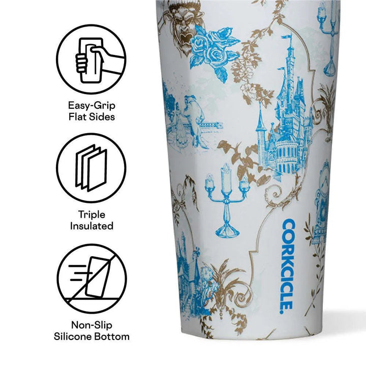 Corkcicle Disney Princess Belle 16oz Tumbler - Alternative Close Up