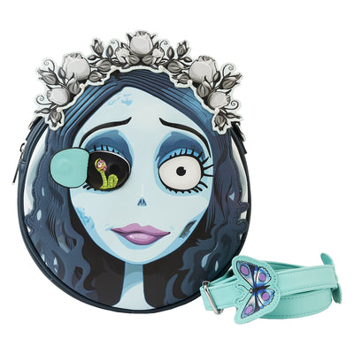 Loungefly Warner Brothers Corpse Bride Emily Crossbody - Applique Open