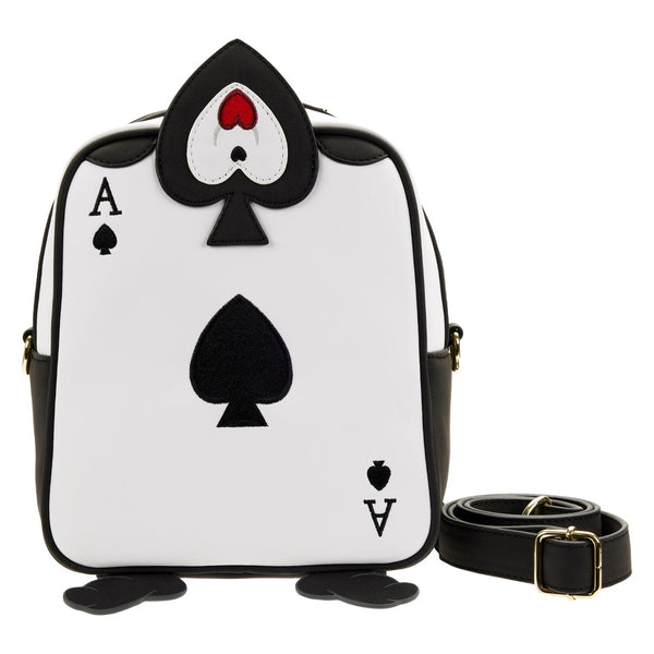 Loungefly Disney Alice In Wonderland Ace Of Spades Crossbody  display picture 3