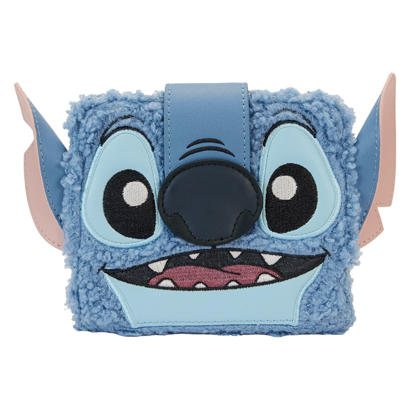 Loungefly Disney Stitch Plush Bifold Wallet - Front