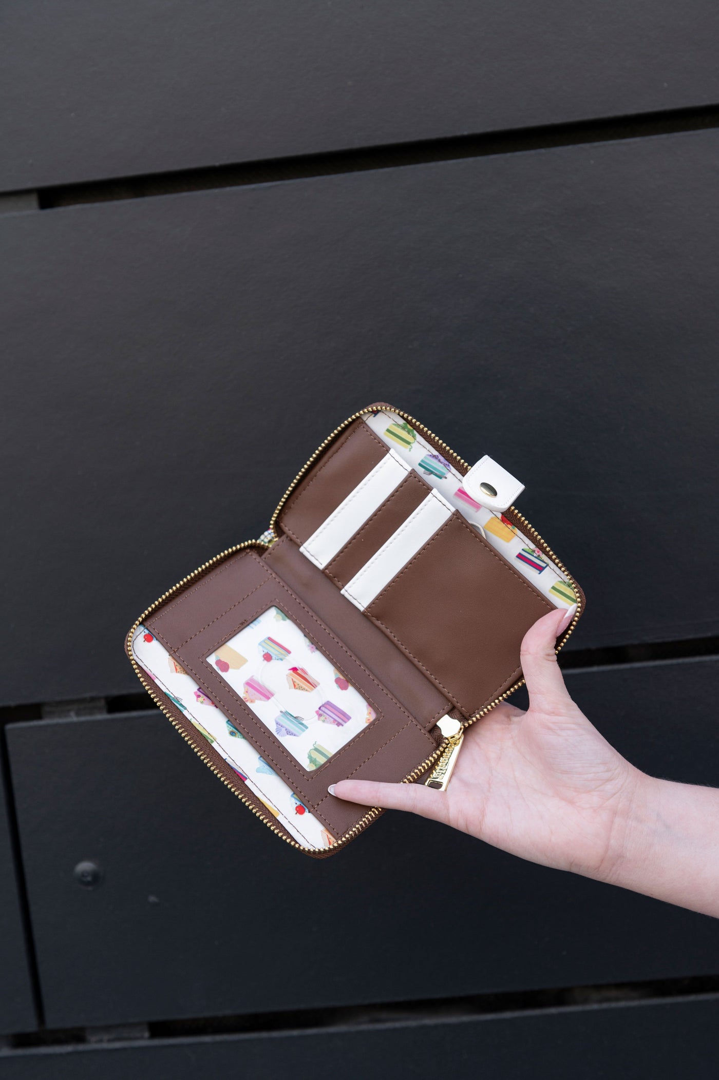 Loungefly Disney Princess Cakes Zip-Around Wallet - IRL Interior Lining