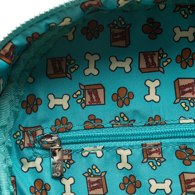 707 Street Exclusive - Loungefly Warner Brothers Scooby-Doo Scooby Snacks Mini Backpack - Interior Lining