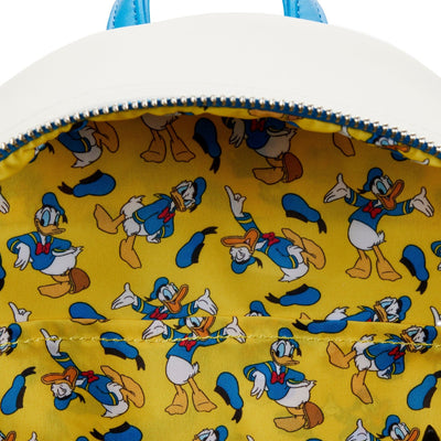 Loungefly Disney Donald Duck Cosplay Mini Backpack - Interior Lining
