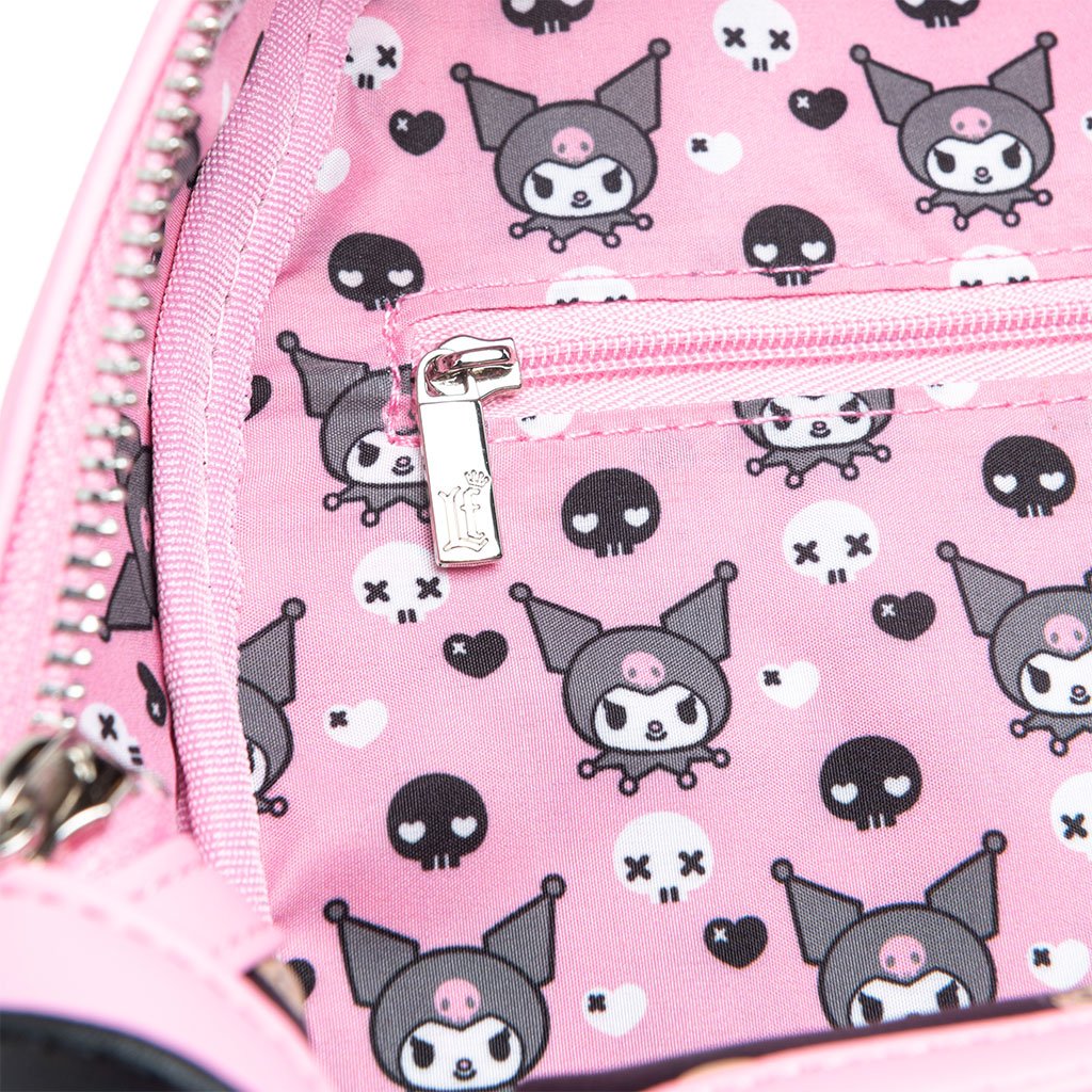 Loungefly hotsell Sanrio Kuromi & Baku Glow-in-the-Dark Mini Backpack