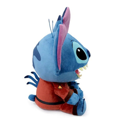 Kidrobot Disney Lilo and Stitch 16" HugMe Evil Stitch Vibrating Plush Toy - Full Side View