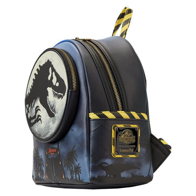 Loungefly Jurassic Park 30th Anniversary Dino Moon Mini Backpack - Side View