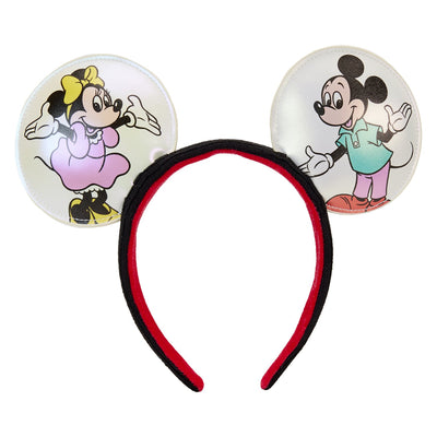 Loungefly Disney D100 Allover Print Ear Holder Mini Backpack - Ears No Bow