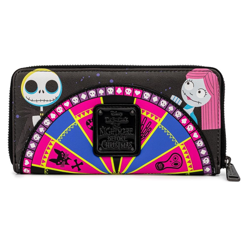 Loungefly Disney Nightmare Before Christmas Oogie Boogie Wheel Zip-Around Wallet
