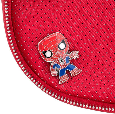 Funko POP! Marvel Spider-Man Pin Trader Crossbody