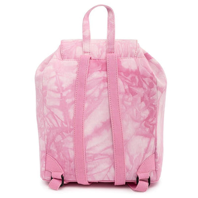 Valfre Pink Acid Wash Denim Angel Mini Backpack