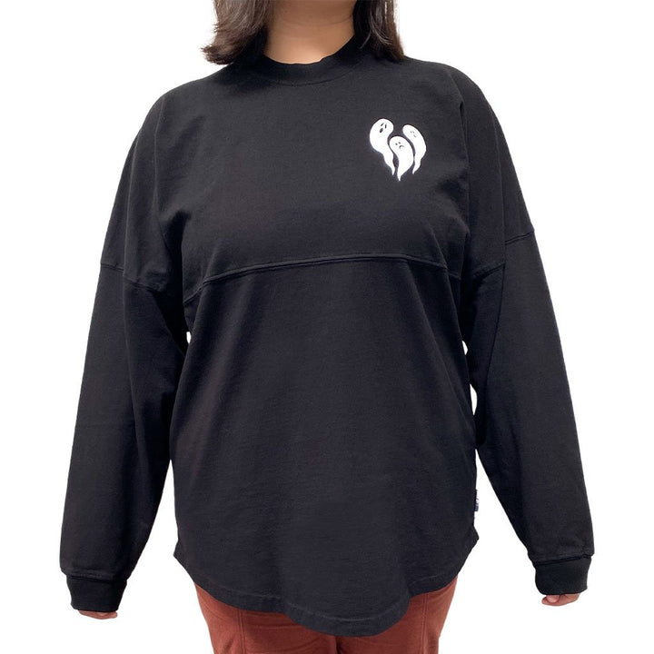 Halloween Ghosts California Crew Neck Spirit Jersey - Front