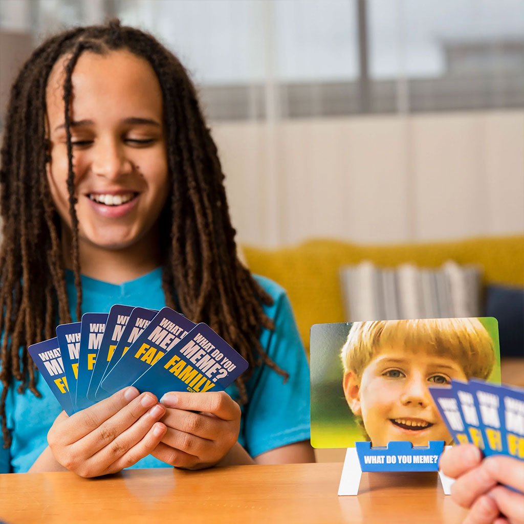 810816030456 - What Do You Meme?® Family Edition Family Card Game - Lifestyle Image