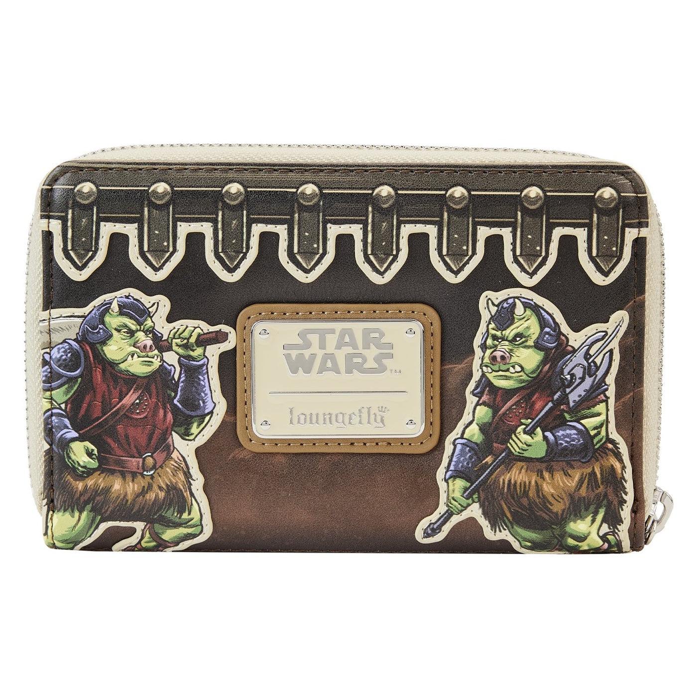 Loungefly Star Wars Return of the Jedi 40th Anniversary Jabba's Palace Zip-Around Wallet - Back