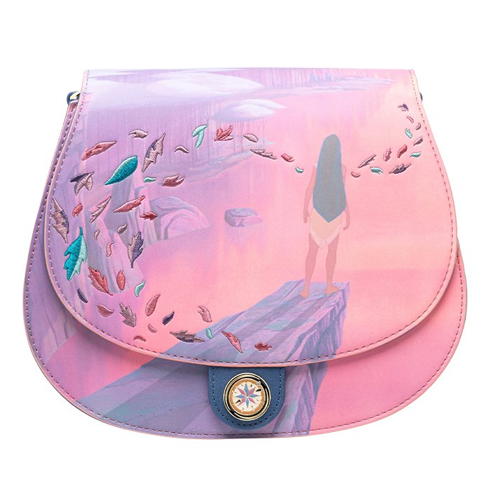 707 Street Exclusive - Loungefly Disney Pocahontas Colors of the Wind Crossbody - Front