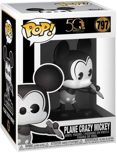 Funko Pop! Disney: Archives - Plane Crazy Mickey, Multicolour