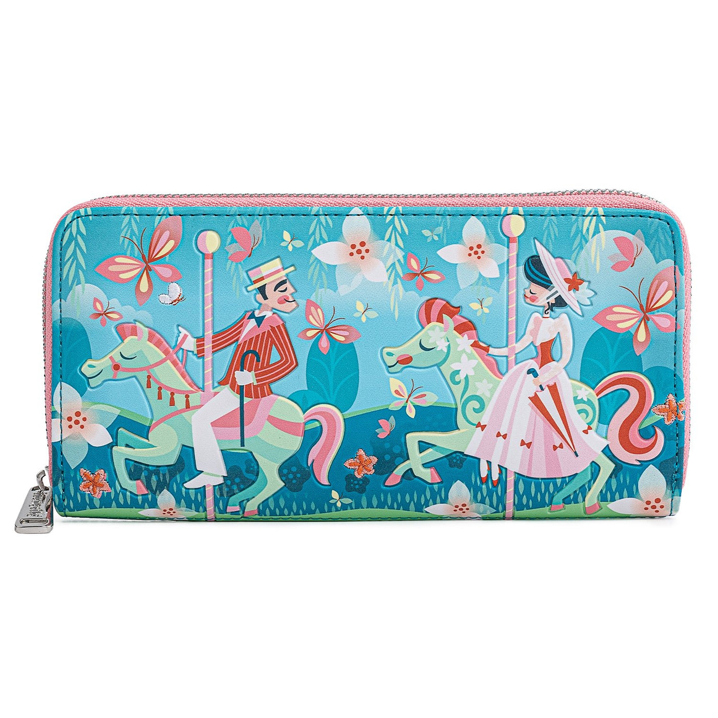 Loungefly Disney Mary Poppins Jolly Holiday Zip-Around Wallet