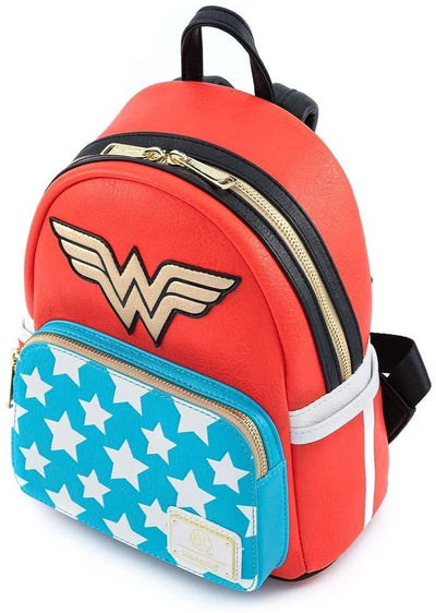DC Comics Vintage Wonder Woman Cosplay Mini Backpack