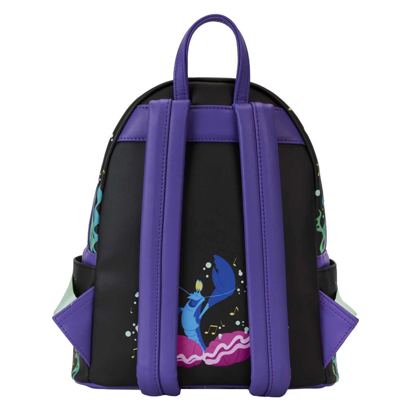 Loungefly Disney The Little Mermaid 35th Anniversary Life is the Bubbles Mini Backpack - Back