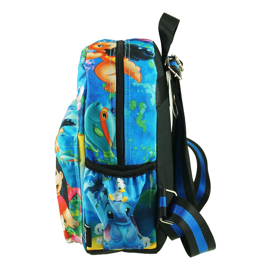 WondaPop Disney Lilo and Stitch Printed Nylon Mini Backpack - Side 1