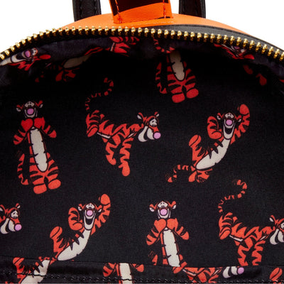Loungefly Disney Winnie the Pooh Tigger Cosplay Mini Backpack - Interior Lining