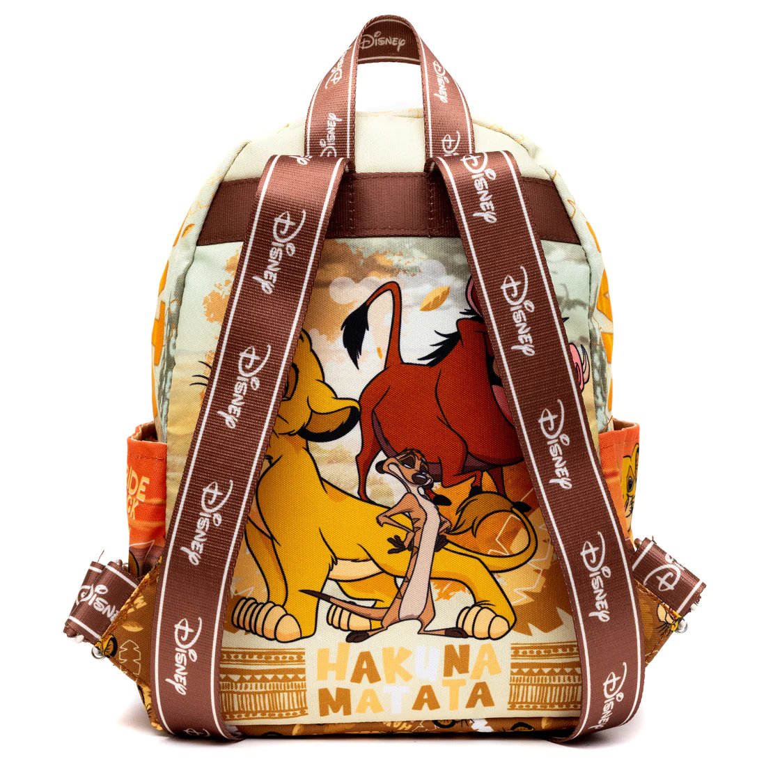 WondaPop Disney Lion King Nylon Mini Backpack - Back with Straps