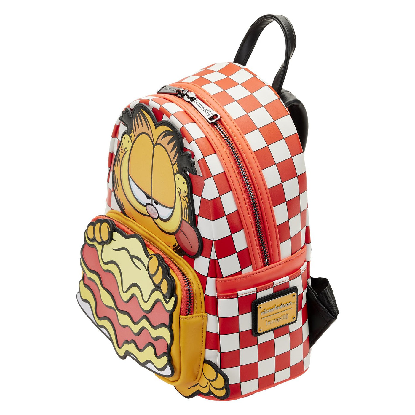 Loungefly Nickelodeon Garfield Loves Lasagna Mini Backpack - Top View
