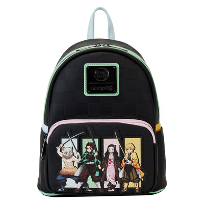 Loungefly Aniplex Demon Slayer Group Mini Backpack - Front