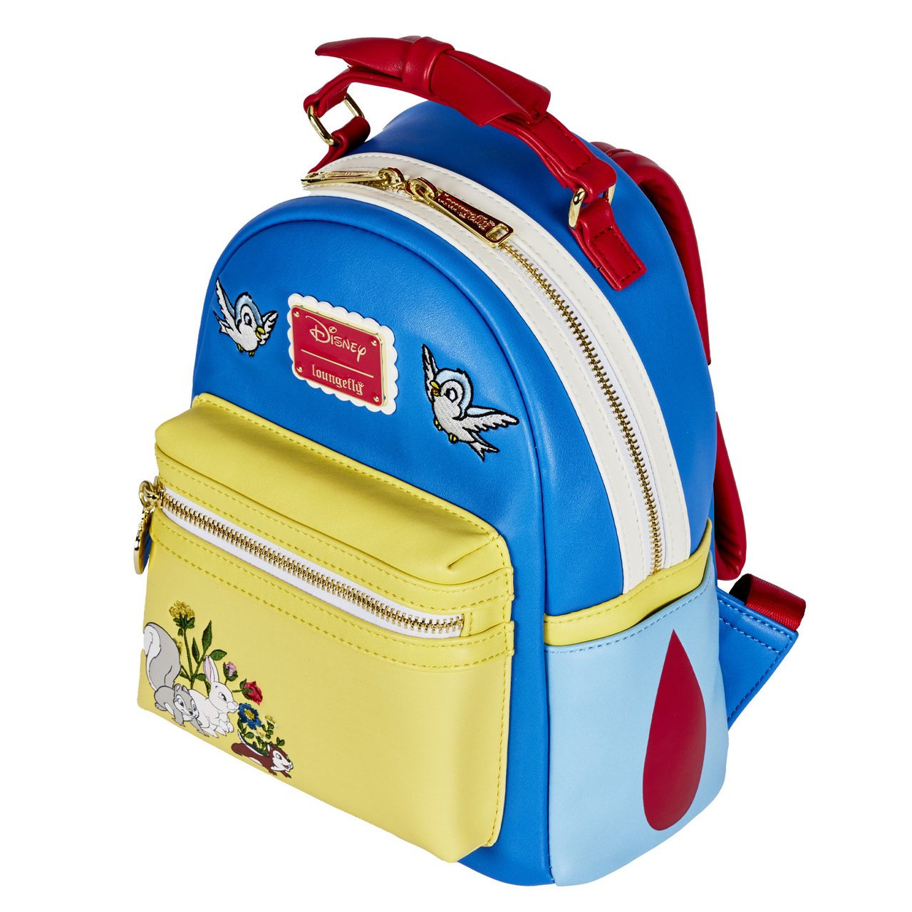 Loungefly Disney Snow White Cosplay Bow Handle Mini Backpack - Side