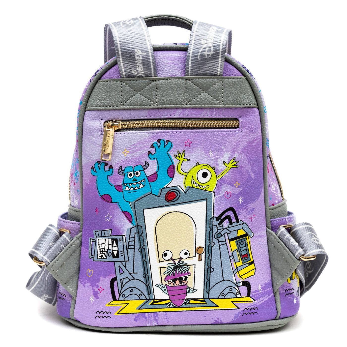 WondaPop Disney Pixar Monsters Inc Boo's Door Mini Backpack - Back No Straps