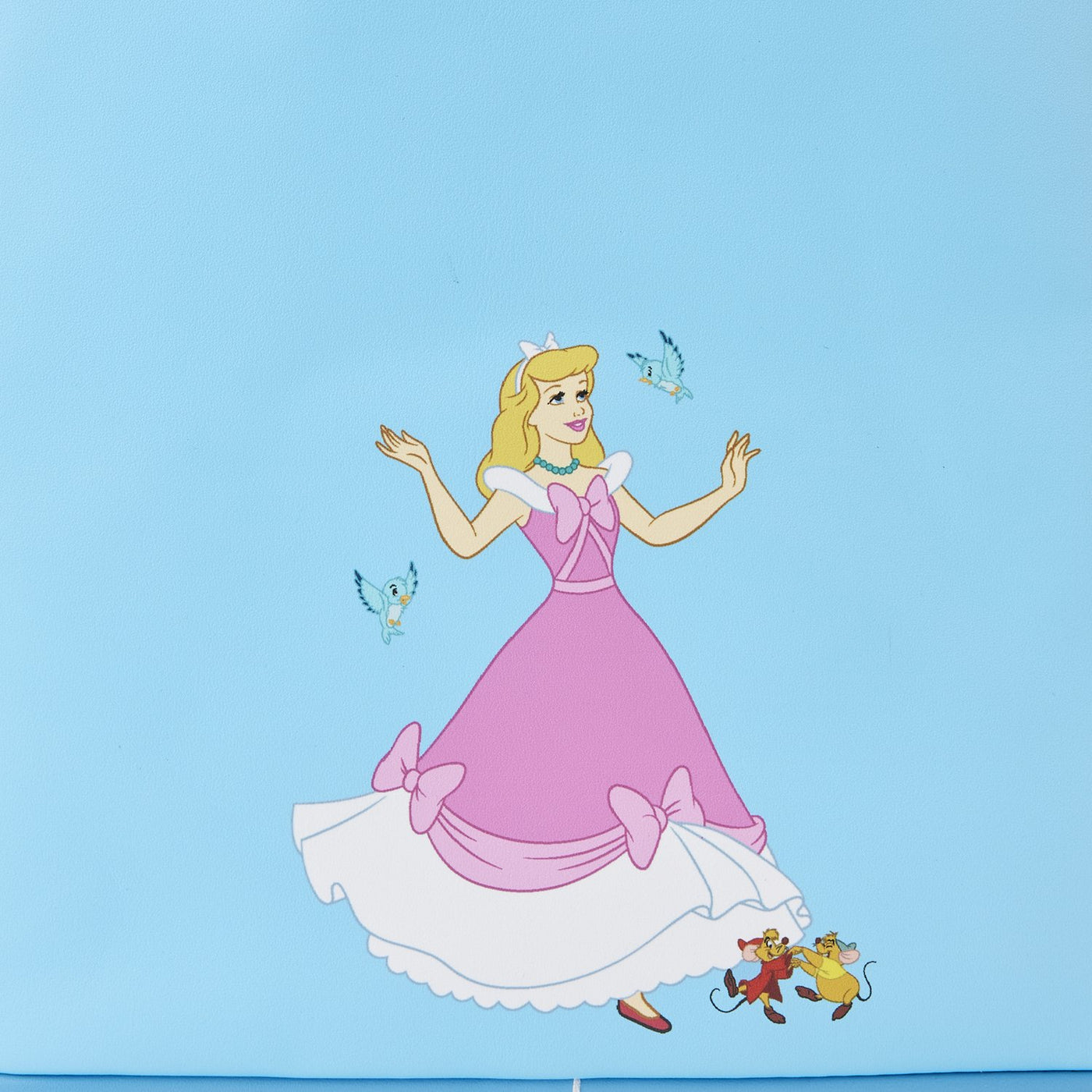 671803455450 - Loungefly Disney Cinderella Princess Lenticular Series Mini Backpack - Back Hit