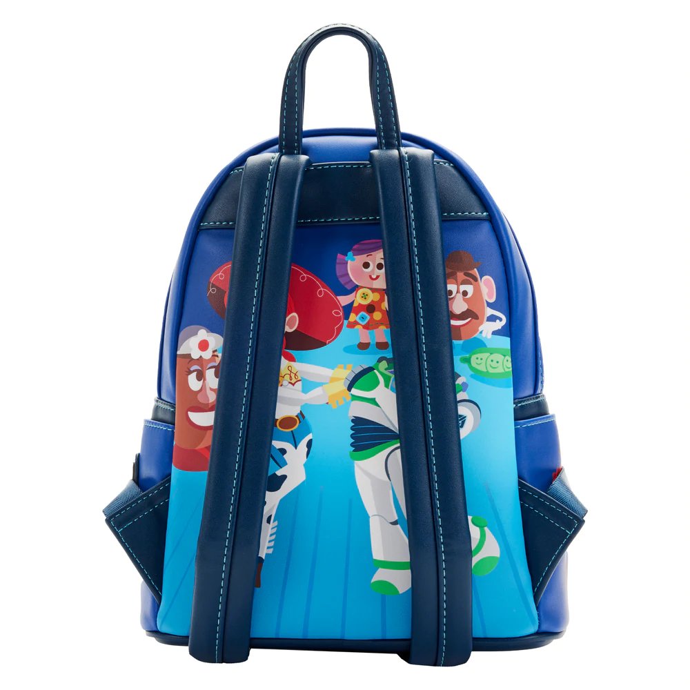 Loungefly Disney Pixar Moment Toy Story Jessie and Buzz Backpack - Back