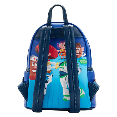 Loungefly Disney Pixar Moment Toy Story Jessie and Buzz Backpack - Back