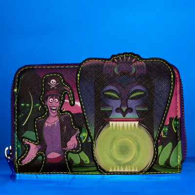 Loungefly Disney Princess and the Frog Dr. Facilier Zip-Around Wallet - IRL Front