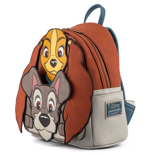 Loungefly Disney Lady & The Tramp Cosplay Mini Backpack - Side