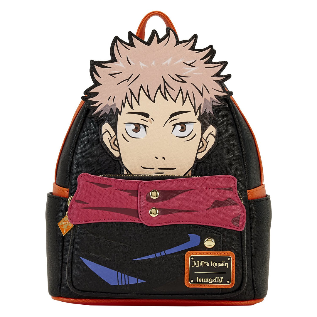 Loungefly Jujutsu Kaisen Yuji Itadori Cosplay Mini Backpack - Front