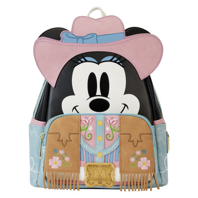 Loungefly Disney Western Minnie Mouse Cosplay Mini Backpack - Front