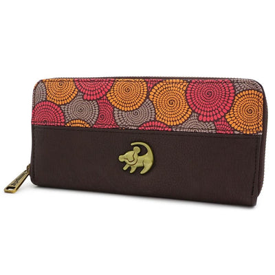 LOUNGEFLY X LION KING AFRICAN FLORAL PRINT WALLET - SIDE