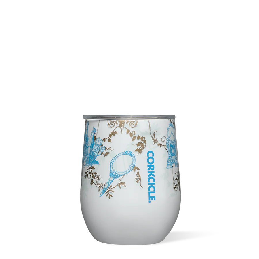 Corkcicle Disney Princess Belle 12oz Stemless Cup - Front