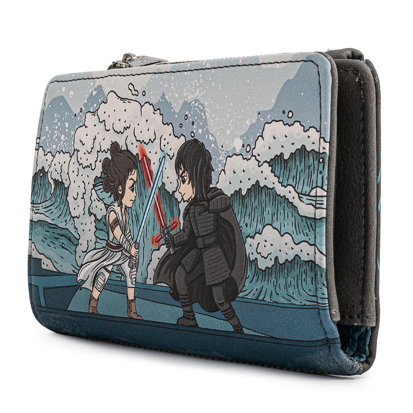 Loungefly Star Wars Kylo & Rey Mixed Emotions Flap Wallet