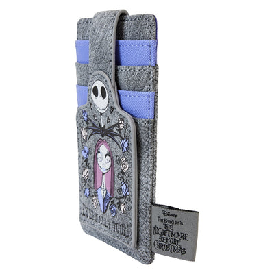 Loungefly Disney Nightmare Before Christmas Jack and Sally Eternally Yours Card Holder - Side View